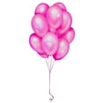 thumbnail image 2 of 50 Globos Decorator Globo Payaso Color Fucsia Numero #12, 2 of 5