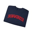 thumbnail image 3 of Ironworker Sweatshirt Gifts Crew Neck Shirt Long Sleeve Unisex, 3 of 5