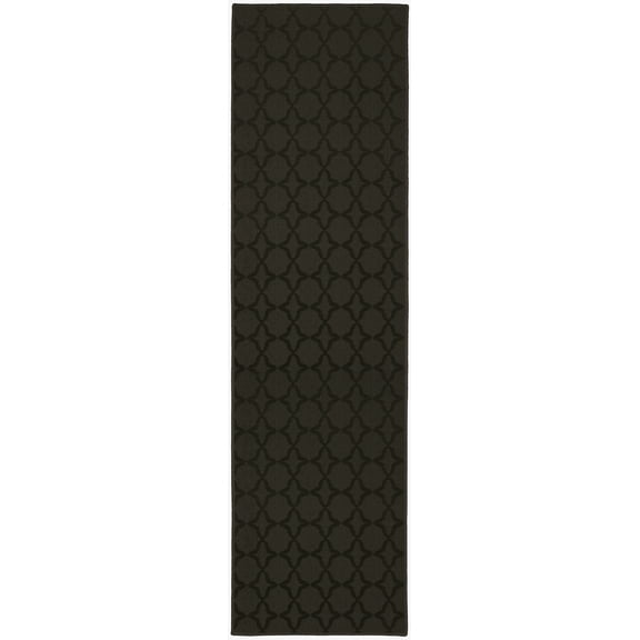 Garland Rug Sparta Mocha Indoor Runner Rug, 2' x 8'