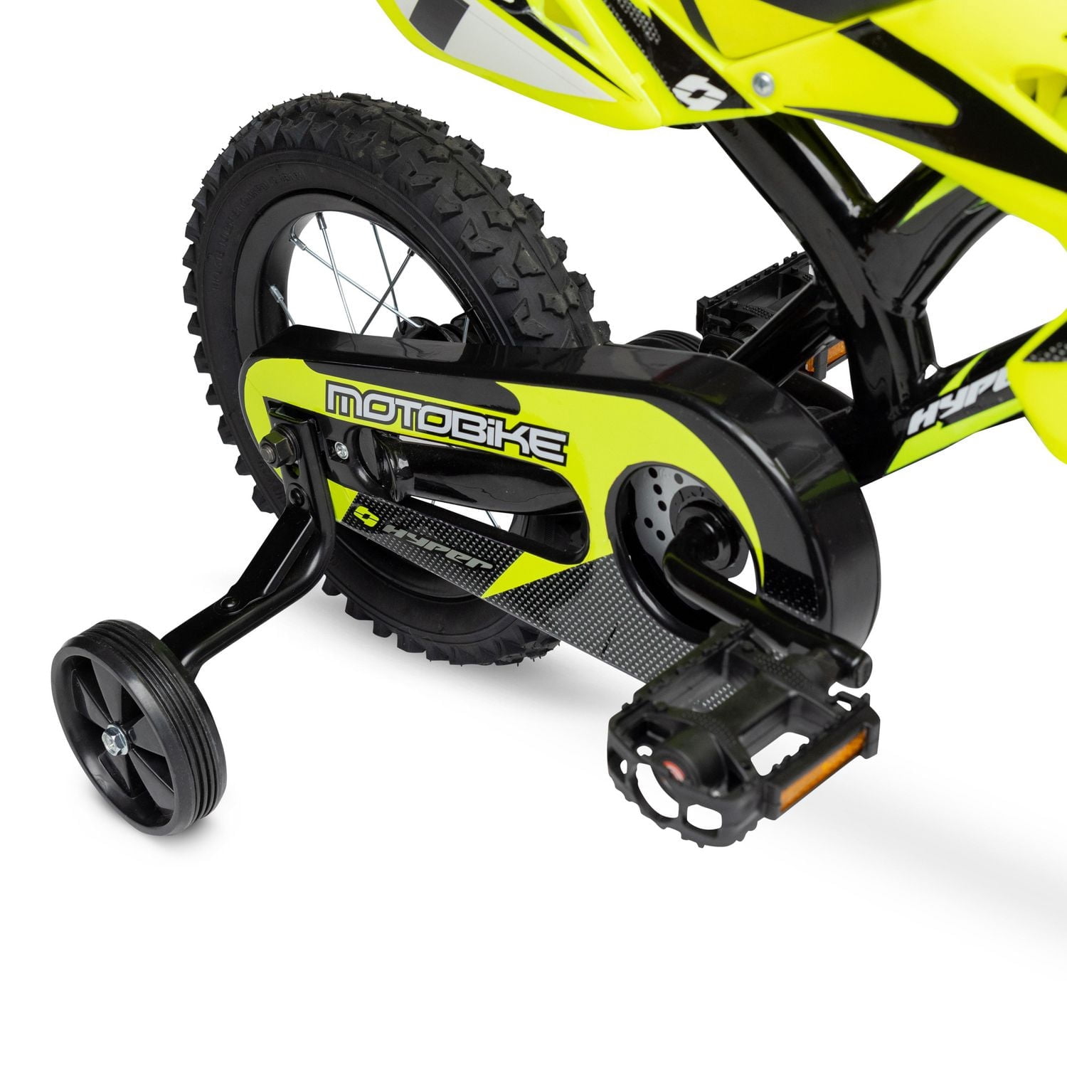 Hyper Bicycles Moto 12" pour enfants, jaune