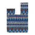 thumbnail image 2 of Bolsa de mano para tejer, bolsa de muñeca, bolsa para guardar hilo, accesorios de costura y herramientas. Azul, 2 of 9
