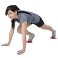 thumbnail image 4 of Synergee Rogue Red Core Exercise Sliders Double Sided Hardwood and Carpet Use, 4 of 6