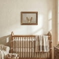 thumbnail image 4 of Yippzo Gold Framed Vintage Easter Bunny Wall Art - Muted Spring Rabbit Oil Painting Print, Farmhouse Easter Wall Decor, Rustic Cottagecore Animal Picture, 4 of 7