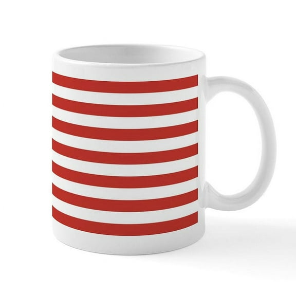 CafePress - American Flag - 11 oz Ceramic Mug - Novelty Coffee Tea Cup