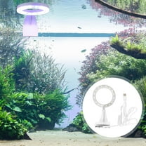 EXHUMKY Waterproof LED Aquarium Light White for Home Use Fine Workmanship Practical