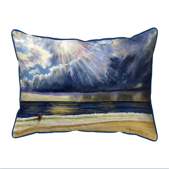 Betsydrake ZP1217 20 x 24 in. Sun Beams Extra Zippered Pillow - Large