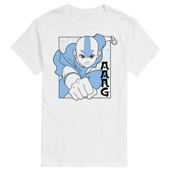 Avatar - The Last Airbender - Aang Punch - Men's Short Sleeve Graphic T-Shirt