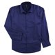 thumbnail image 1 of Alfani Camisa de vestir con botones de diamante para hombre, azul marino 16-16.5 Alfani Button-Front, 1 of 1