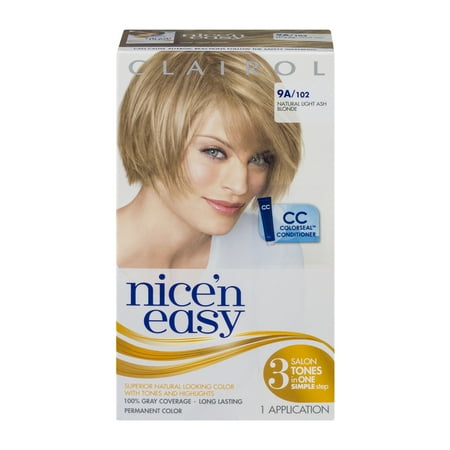 clairol nice n easy 9a102 natural light ash blonde permanent color 10 - Clairol Nice And Easy Hair Color clairol nice n easy 9a102 natural light ash blonde permanent color 10 - Clairol Nice And Easy Hair Color