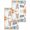 White, variant on Happy Easter Kitchen Dish Towels for Drying Dishes Set of 3, Spring Watercolor Bunny Eggs Flowers Beige Waffle Weave Microfiber Hand Tea Bathroom Towels Quick Dry & Absorbent Towel 12x12