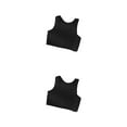 thumbnail image 2 of QualitChoice Gilet de Compression en Polyester pour Femmes Ajustable Respirant Gilets d'Été Noir 2Set, 2 of 6