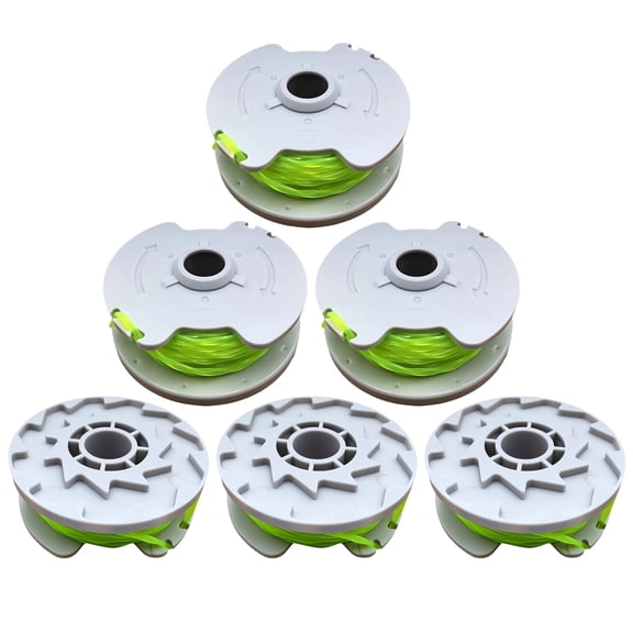 HT19-401-004-20 0.080" Spool Trimmer Line Compatible with HT 40V Max String Trimmer 6 Pack