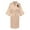 Beige, variant on TIMIFIS Valentine's Day Gift Women's Short Silky Robes Bridesmaid Bride Party Satin Robes Sleepwear Plus Size Wedding Bridal Party Loungewear Dressing Gowns with 3/4 Sleeve - Flash