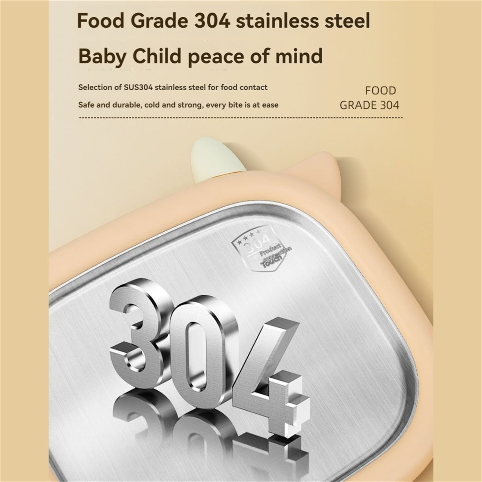 1Pack Cute Cow-Shaped Instant Ice Cream Roll Maker, Peach 10.24x8.86in Food-Grade Stainless Steel Tray with Scrapers, No-Electric Homemade Frozen Treat Maker