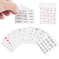 thumbnail image 1 of 40Pcs/Set Nail Stickers Manicure Stencil Stickers Nail Art Stickers Adhesive DIY Decoration for Salon Home Use, 1 of 4