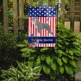 thumbnail image 2 of Carolines Treasures BB8431GF Schnauzer American Flag Garden Size  Small multicolor, 2 of 3