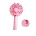 thumbnail image 2 of Bewildely Ventilador de maquillaje pequeño ABS con velocidad de viento fuerte para chicas de moda, carga USB con velocidad de viento de 3 Electrodomésticos Rosa 800mAh, 2 of 6