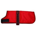thumbnail image 1 of The Animate Company - Abrigo impermeable acolchado para perro (Rojo), 1 of 2