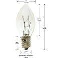 thumbnail image 2 of National Artcraft® 15 Watt Candelabra Night Light Bulb (Pkg/50), 2 of 3
