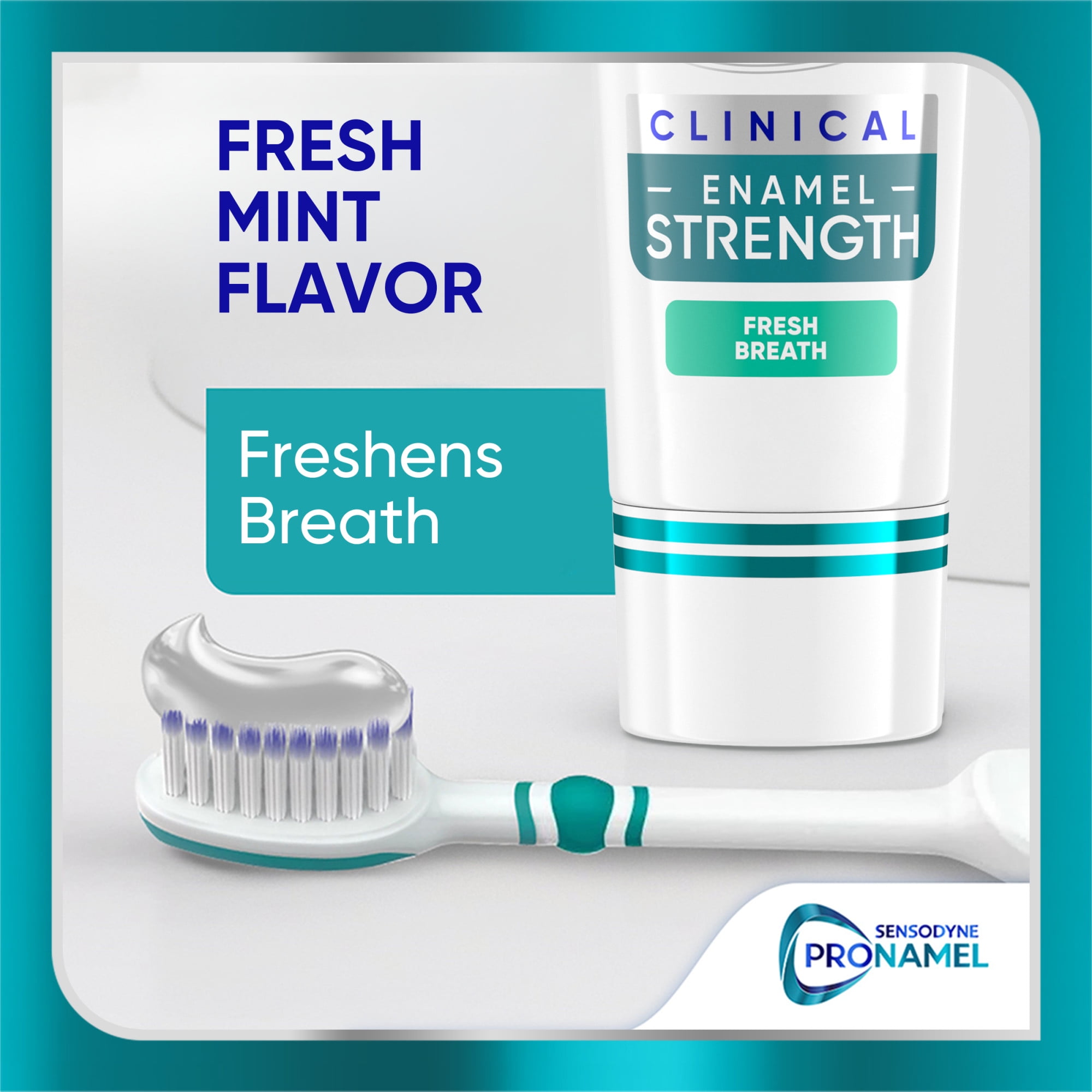 (2 pack) Sensodyne Pronamel Clinical Enamel Strength Fresh Breath Toothpaste, 3.4 oz