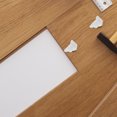 thumbnail image 4 of FONDOTIN 100Pcs White Shelf Holder Pins for Wood Shelving Quick Install Shelf Clips for Bookcase Cupboard, 4 of 8