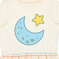 thumbnail image 4 of Inktastic Moon and Star Girls Toddler Dress, 4 of 5