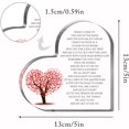 thumbnail image 2 of Remembrance Gifts, Sympathy Gifts, Funeral in Memory of Loved One, Heart Shaped Acrylic Decor Sign, Grieving Gift with Sympathy Condolence, Bereavement Condolence Gifts, 2 of 7