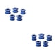 thumbnail image 4 of Sonducket Juego de 5 uds. De pernos y tuercas para bicicleta, accesorios de ciclismo para bicicletas de montaña suaves resistentes al desgaste Placa simple,azul 2Conjunto, 4 of 6