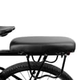 thumbnail image 2 of Abody Back Seat Cycling MTB Mountain PU Leather Soft Comfortable Cushion Bike Rear Rack Seat Back Seat Pad Black, 2 of 7