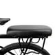 thumbnail image 2 of Asiento de bicicleta Asiento trasero de bicicleta Ciclismo MTB Bicicleta de montaña Cuero de PU Cojín cómodo suave Asiento trasero de bicicleta Asiento trasero Pad, 2 of 7
