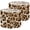 Color 4, variant on Lampshades 2 Pack Leopard Print Bold Spots Rich Fur Texture 13"x13"x10" Light Shade for Table Lamps Floor Lamp Shades Lampshade Replacement Easy Assembly