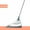 Gray-1PCS, variant on Hairless broom, bathroom wiper, stainless steel pole, bathroom and toilet floor broom, three-in-one floor scraper