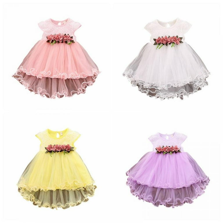 LOVEBAY Baby Toddle Girls Tutu Dress Baby Girl Dress Toddler
