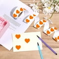 thumbnail image 3 of Bocqde Blank Stickers Self-adhesive Roll Heart-shaped Stickers 500 Labels/roll, 3 of 5