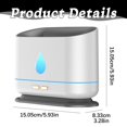 thumbnail image 3 of USB Powered Humidifier for Bedroom and Large Rooms – Cool and Warm Mist, Essential Oil Diffuser with Quiet Operation, Adjustable Mist, Auto Shut-off, and Night Light, 3 of 9