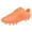 Orange, variant on DGHM Wolf High top Shoes Outdoor Firm Ground Kids Soccer Cleats Athletic Football Shoes for Boys and Girls Training toddler Big Kid Blue