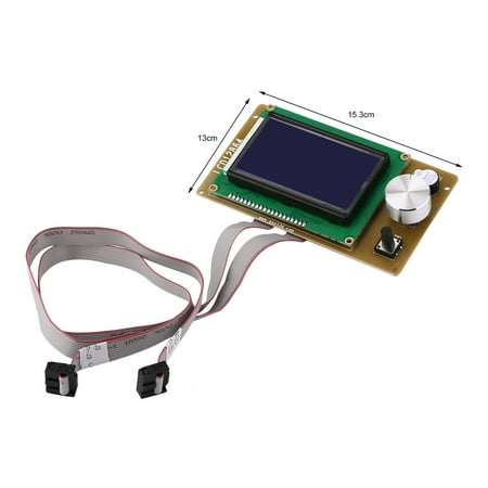 3D Upgraded Printer Smart Display Screen Controller Module With Cable Information Showing 3D Printer Kit