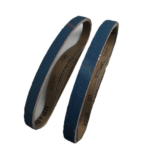 20pcs 760 * 25 mm Cinturón de lija azul cinturón de lijado Cinturón de pulido de acero inoxidable Cinturón de pulido de cinturón de pulido Accesorios de amoladora