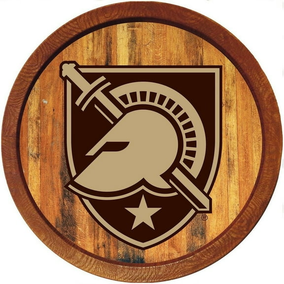 Army Black Knights 21'' x 21'' Color Logo Faux Barrel Top Sign