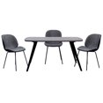 thumbnail image 2 of Mesa de Comedor Kessa Muebles Aukra Gris, 2 of 2