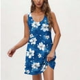 thumbnail image 5 of FDGIU Women's Sleepshirt Nightgown - Short Sleeve Soft Cute Night Dress Spring Sleepwear, 5 of 7