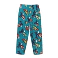 thumbnail image 5 of Sigee Mario Ay Print Women's Soft Pajama Pants - Breathable and Comfortable Lounge Sleep Bottoms with Elastic Waistband and Pockets-Small, 5 of 9