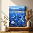 thumbnail image 6 of Colorful Floral Field Impressionist Canvas Wall Art for Living Room Bedroom Kitchen Office Entryway Hallway, 6 of 8