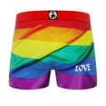 thumbnail image 2 of CRAZYBOXER Men's Pride Breathable Soft Boxer Briefs, 2 of 4