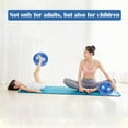 thumbnail image 2 of baomifa-Mini Exercise Ball 9Inch Samll Bender Ball for Stability Barre Pilates Yoga Core Training and Physical Therapy Exercise Equipment for Back Inner Thigh and Balanced Body (2 Pack), 2 of 4