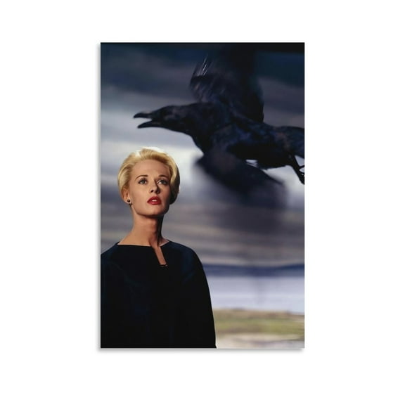 The Birds Tippi Hedren Movie Poster (2) Art Poster Canvas Painting Decor Wall Print Photo Gifts Home Modern Decorative Posters 20x30inch(50x75cm)
