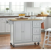 Thatcher Kitchen Cart, Grey