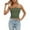 Army Green, variant on Women's Stretchy Tube Top Camisole with Removable Padding for Layering and Outerwear Sleeveless Strapless Shirt,Color:Khaki