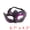 Black Purple, variant on Unique Bargains Venetian Masquerade Mask for Halloween Costume Party Gold 6.7" x 4.3"
