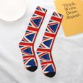 thumbnail image 6 of Knee High Socks for Women Union Jack All Uk Flag Long Tube Sock Uniform Socks, 6 of 7